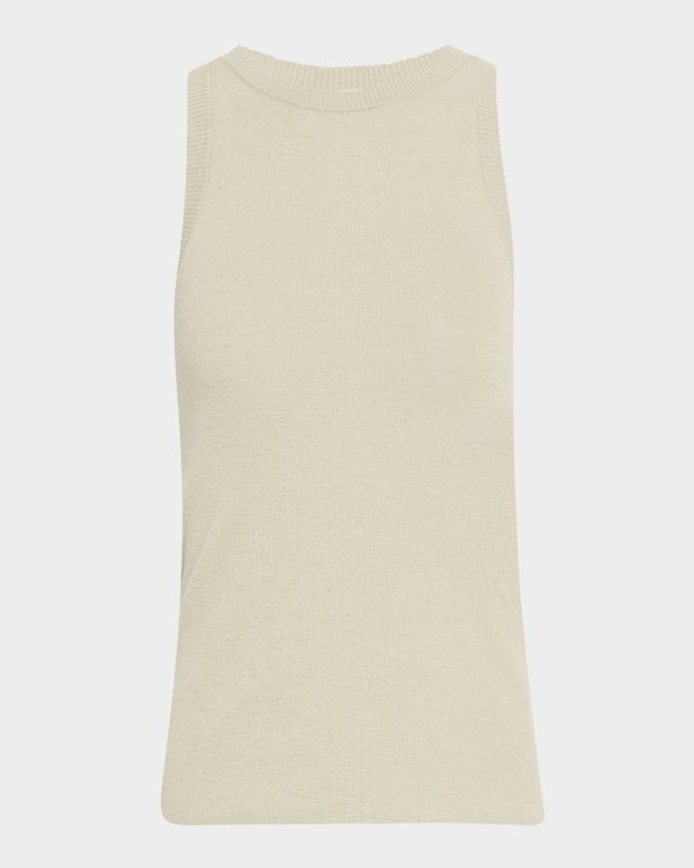 Cashmere Knit Tank Top